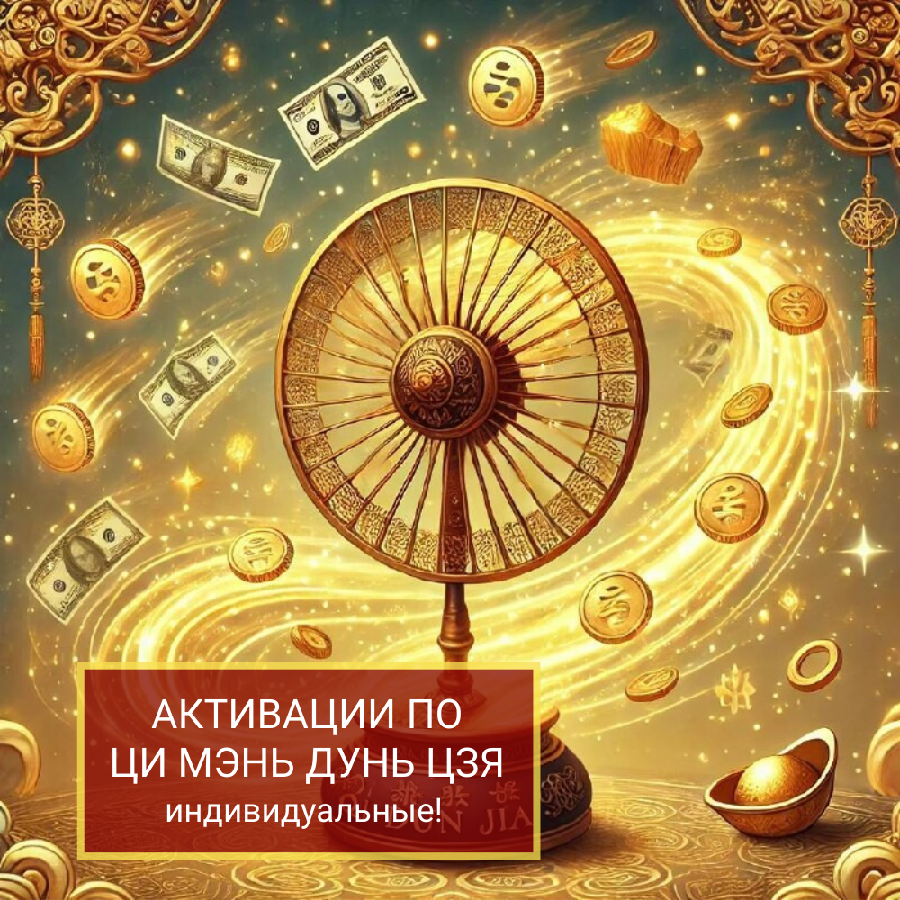 АКТИВАЦИИ ПО ЦИ МЭНЬ  ДУНЬ ЦЗЯ