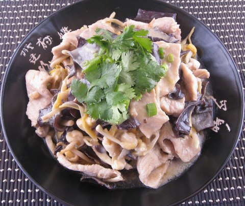 Готовое блюдо — Свинина по-китайски с грибами