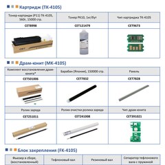 Запчасти и расходники CET для KYOCERA TASKalfa 1800/1801/2200/2201