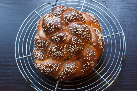 Хала на фруктовых дрожжах