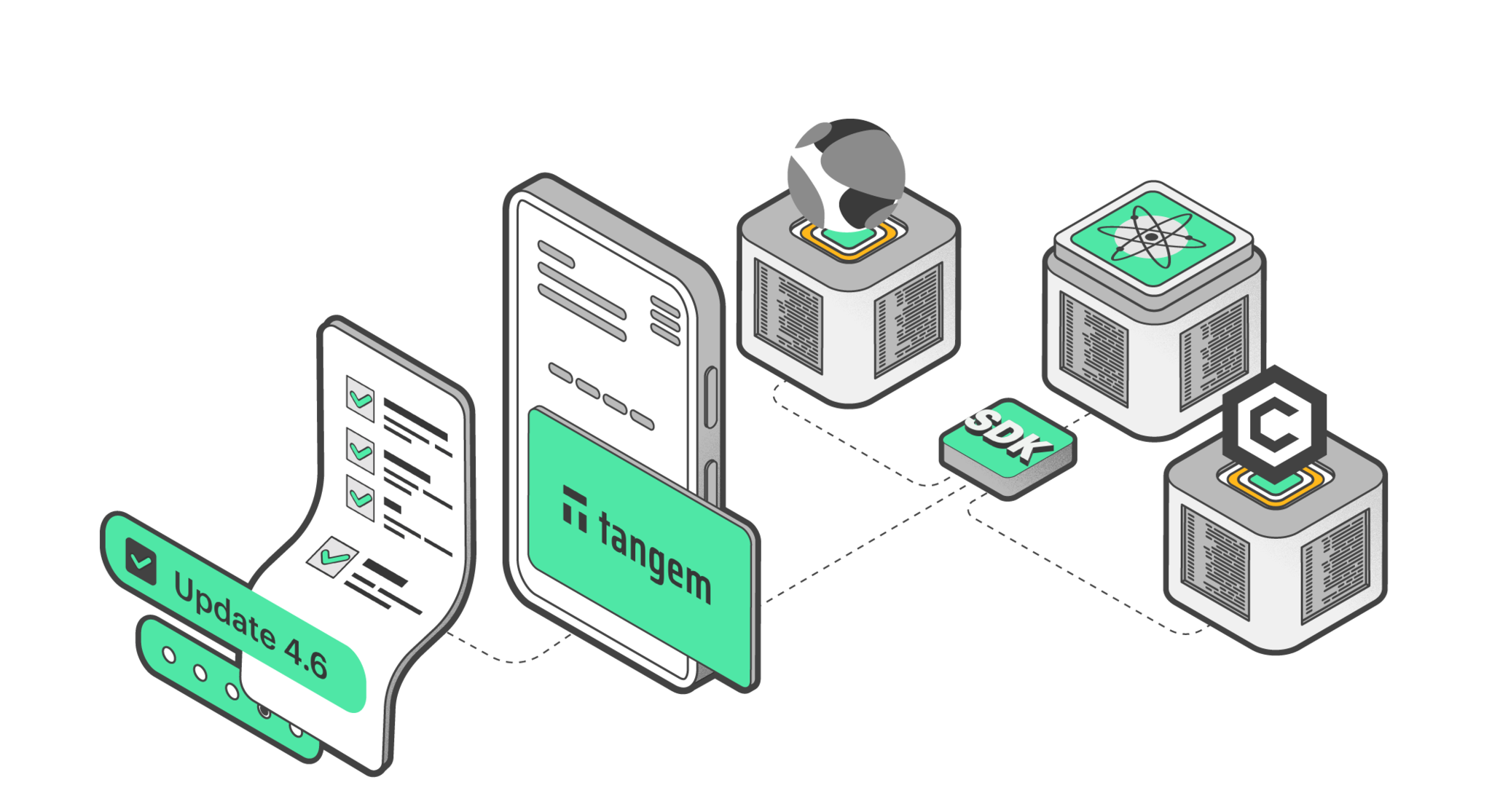Обновление Tangem: Cosmos, Terra, Cronos