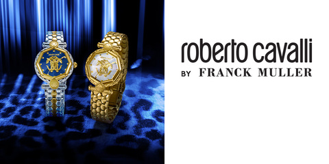 Новинки Roberto Cavalli by Franck Muller: роскошь и геометрия