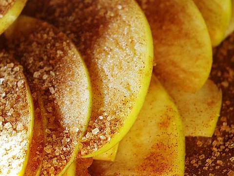 Цельнозерновая галета с яблоками