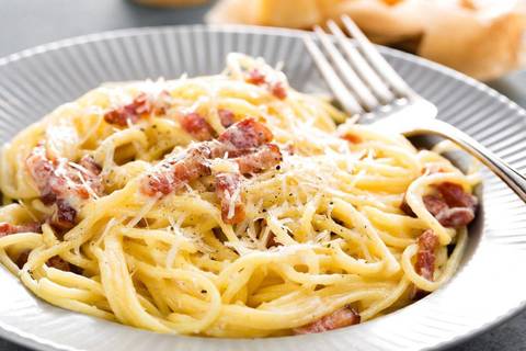 Паста Карбонара / Pasta Carbonara