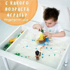 С КАКОГО ВОЗРАСТА ИГРАТЬ СО СВЕТОВОЙ ПЕСОЧНИЦЕЙ MYPLAYROOM™?