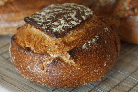 Яблочный хлеб на закваске