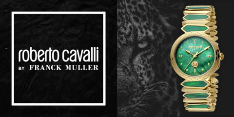 Новые часы из коллекции LOGO от Швейцарской марки Roberto Cavalli by Franck Muller удивляют с первого взгляда!