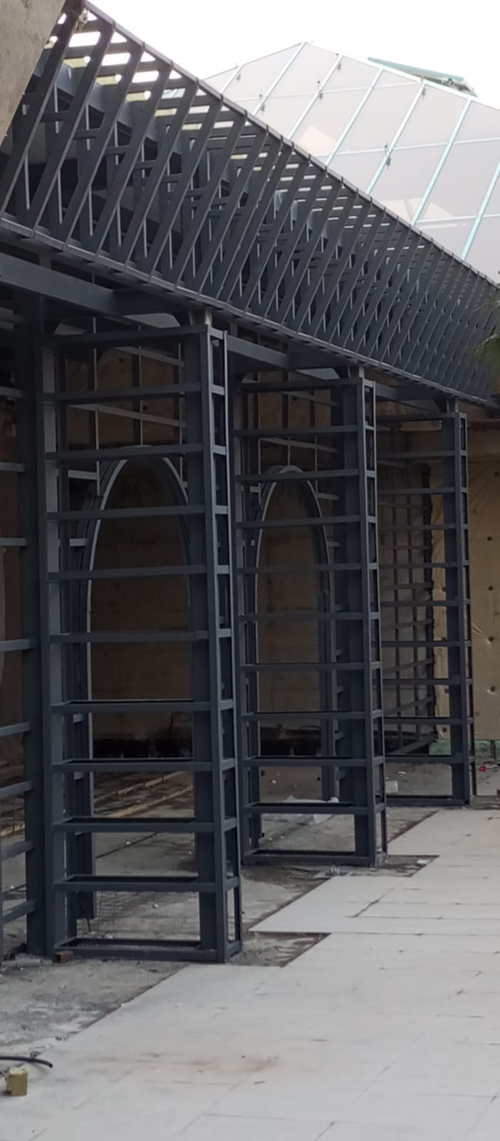 Изготовили пристройку к основному помещению для ресторана Dzhambul Изготовили пристройку к основному помещению для ресторана Dzhambul