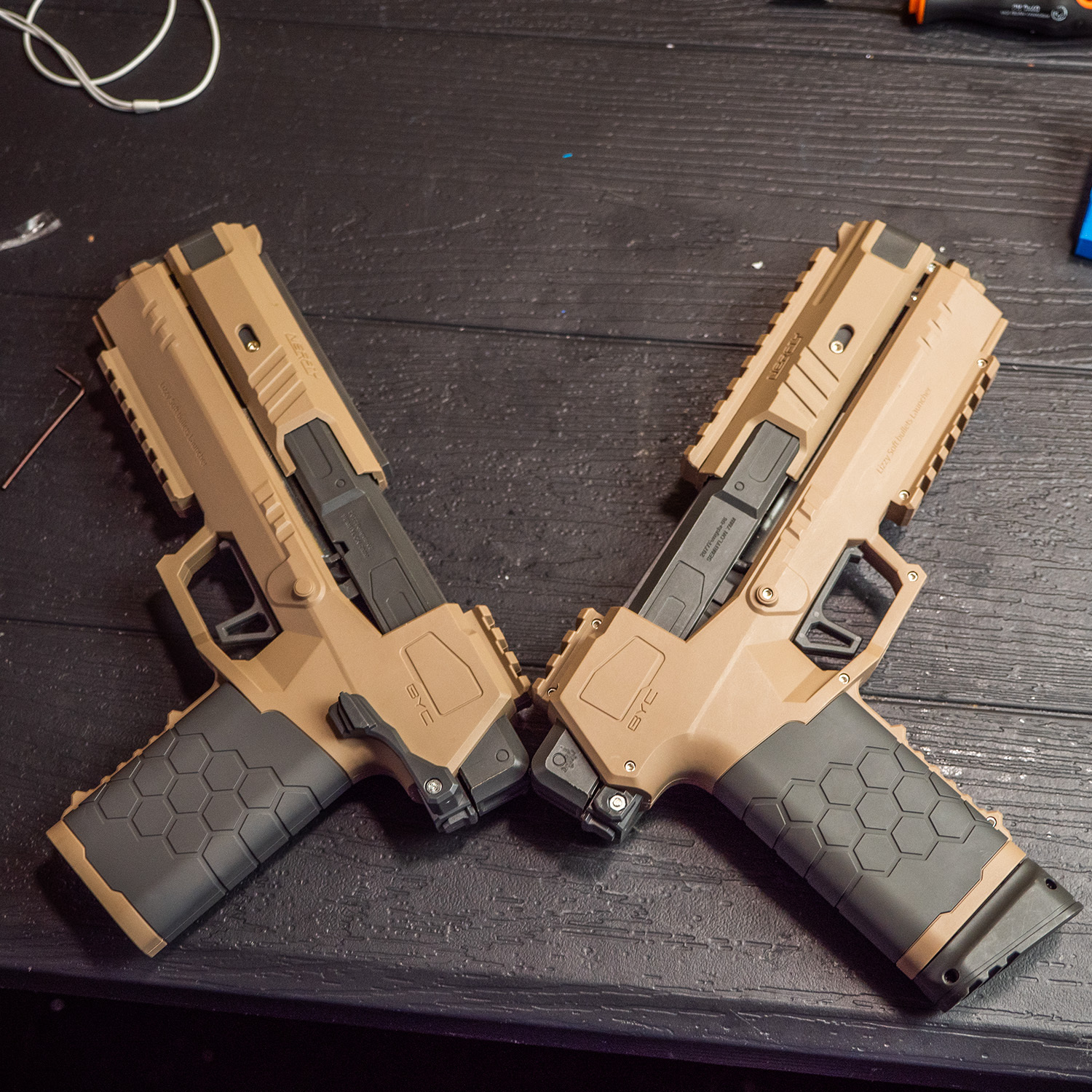 Как поменять пружину в бластере Gecko Lizzi