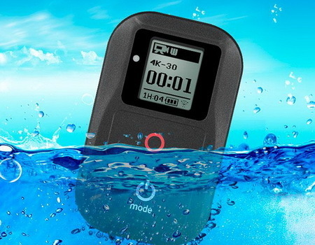 Работает ли пульт с камерой GoPro под водой?