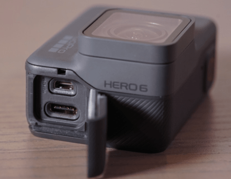 Как заряжать HERO6 Black