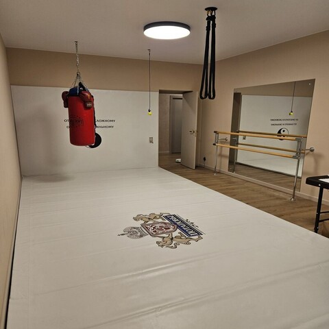 Прекрасное место для тренировок дома, оборудовали в коттеджном поселке Кузнецово