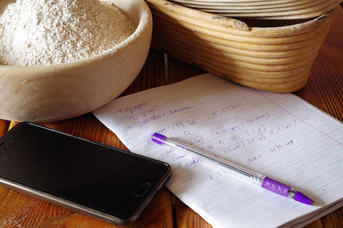 Как строится рецепт хлеба на закваске, соотношения