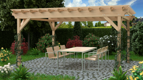 Arches, gazebos, and pergolas make a return in landscape design