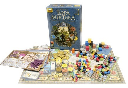 Настольная игра Терра мистика. Настольные игры в магазине Единорог