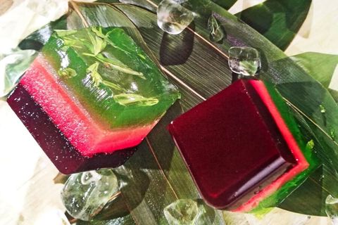 Желе из овощей к новогоднему столу