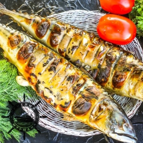 Скумбрия с соевым соусом на гриле
