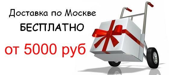 Бесплатная доставка по Москве от 5000 руб
