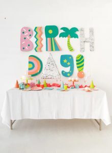 Панно "Birthday" своими руками!