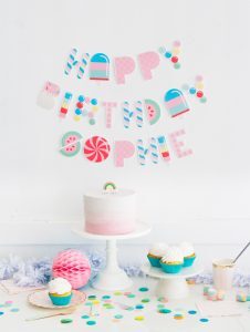 Гирлянда "Candy Letters"