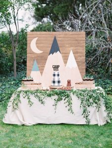 Camping party в клеточку