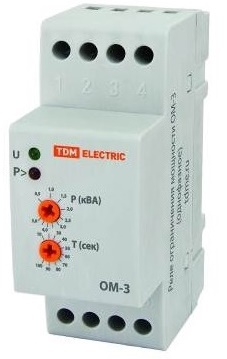 Новинка - однофазные ограничители мощности ОМ-3