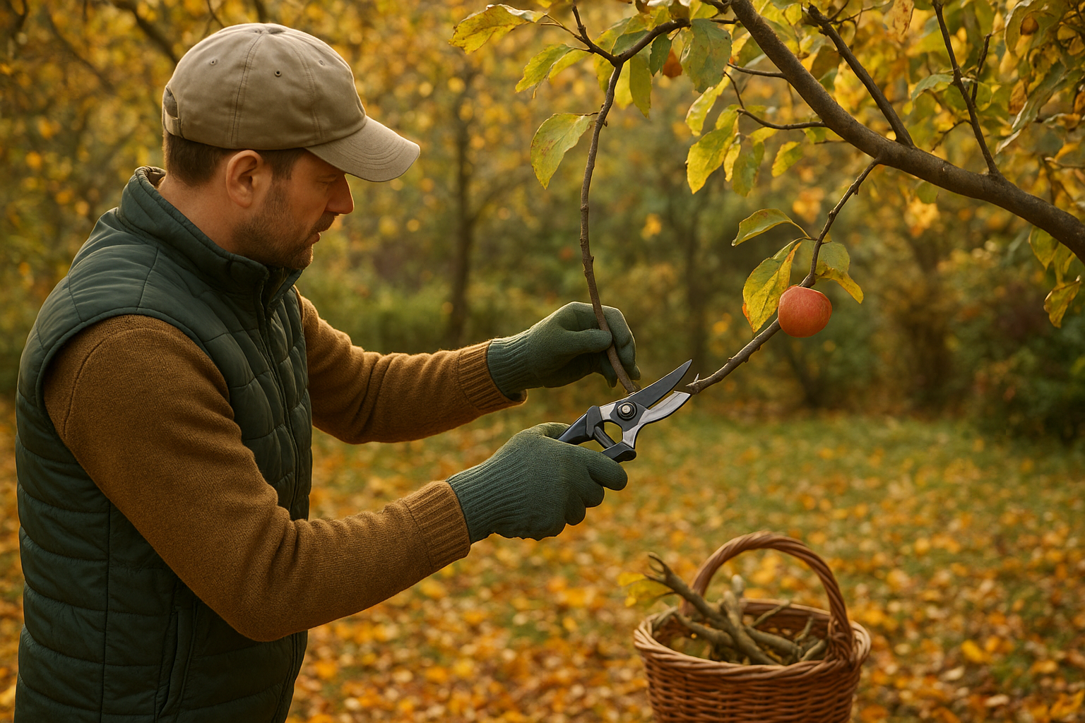 Осенний уход за садом: обрезка, обработка и защита деревьев и кустарников