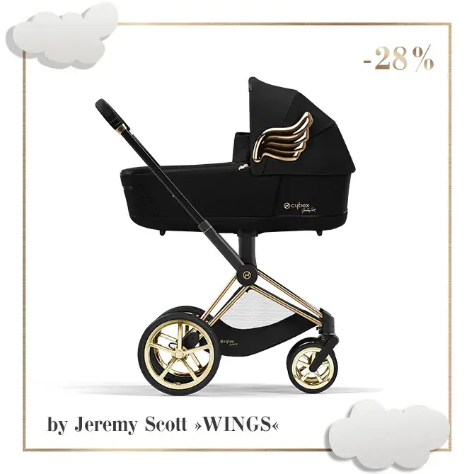 Коляска Cybex Priam IV by Jeremy Scott Wings со скидкой 28%!