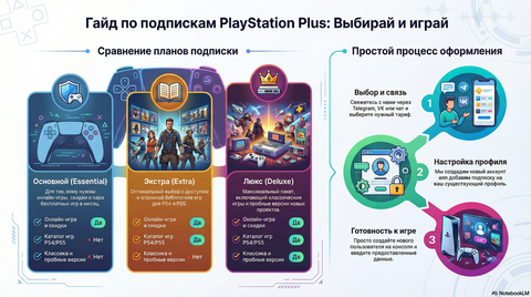 Друзья, заказать подписку на PlayStation очень просто!