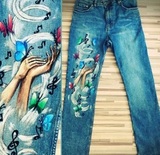 Как покрасить черные джинсы ? чем можно перекрасить ткань, покраска краской и красителями