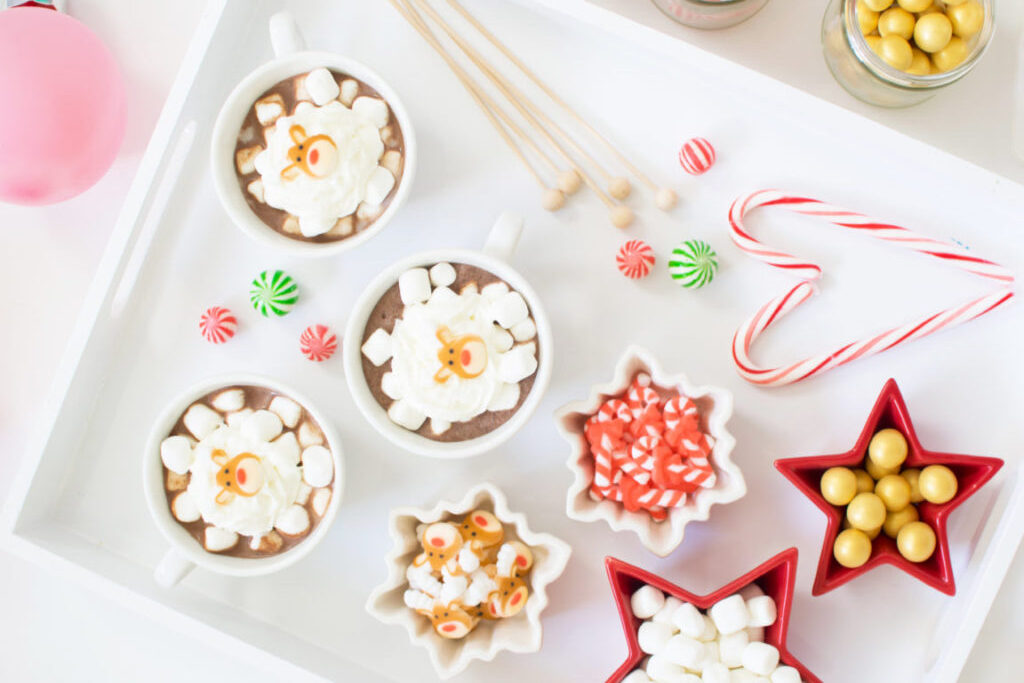 Очаровательная вечеринка с оленями