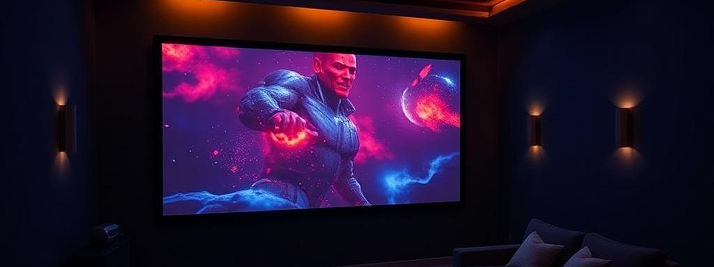 Выбираем экран для домашнего кинотеатра Выбираем экран для домашнего кинотеатра