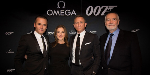 OMEGA празднует выход новых часов Джеймса Бонда в Нью-Йорке