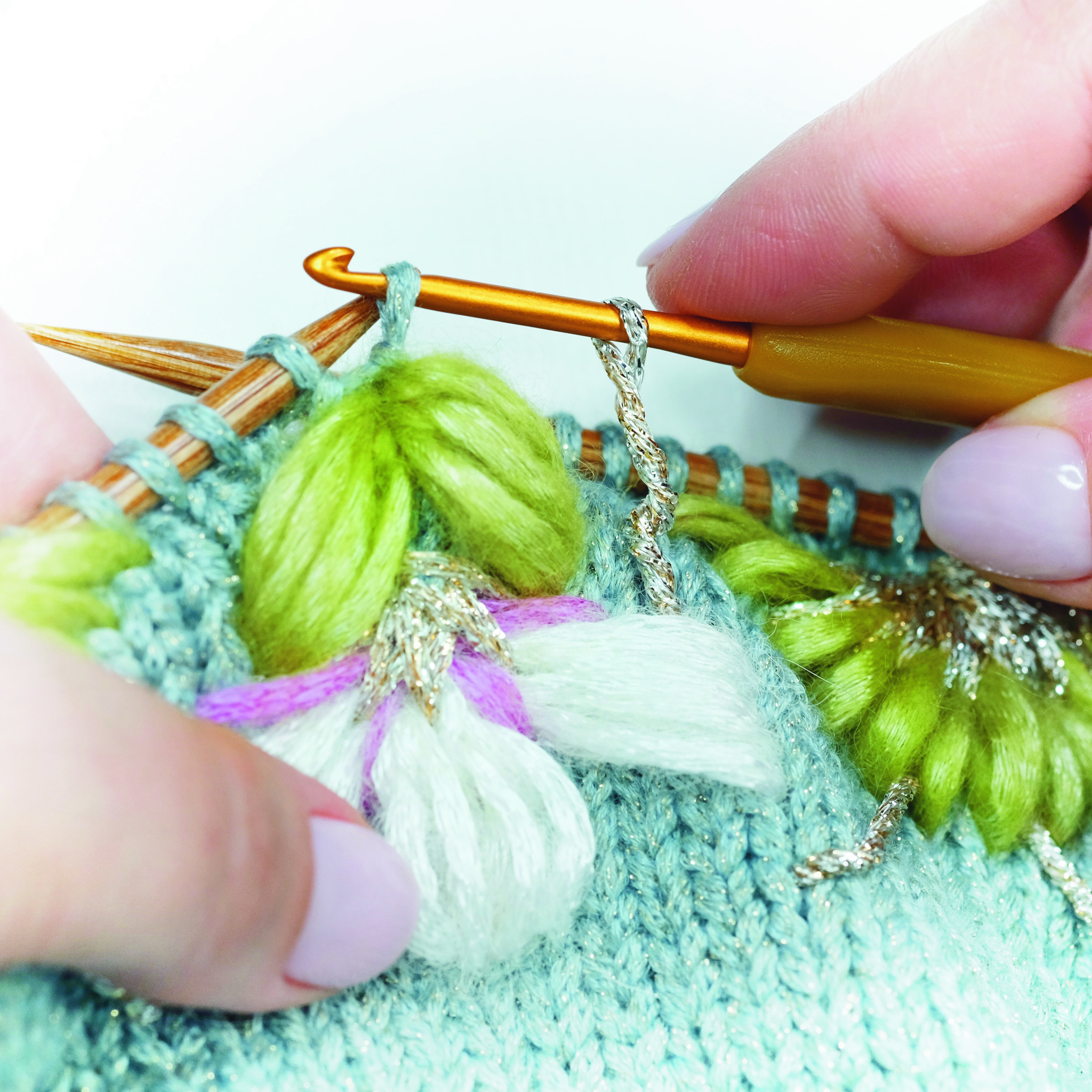 О технике Puff Color Knitting