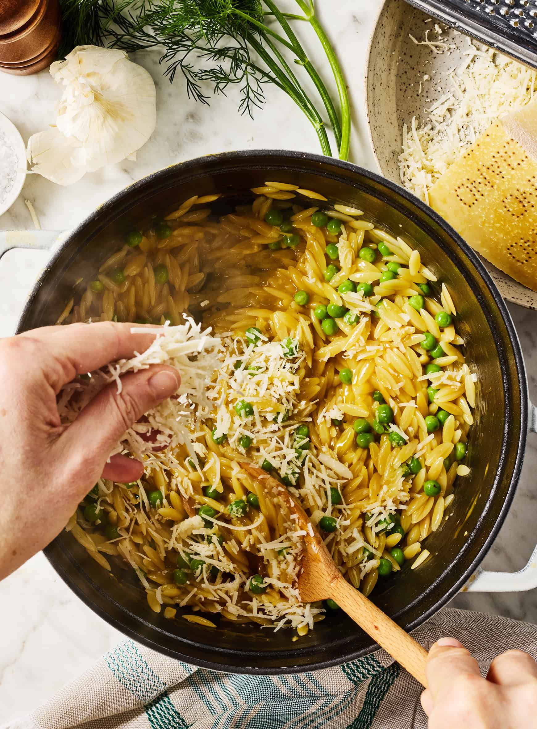 Паста орзо с лимоном — быстрый ужин, когда не хочется усложнять