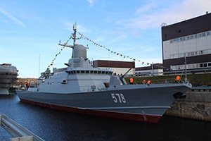 Ракетный корабль проекта «Буря» покинул верфь Ракетный корабль проекта «Буря» покинул верфь