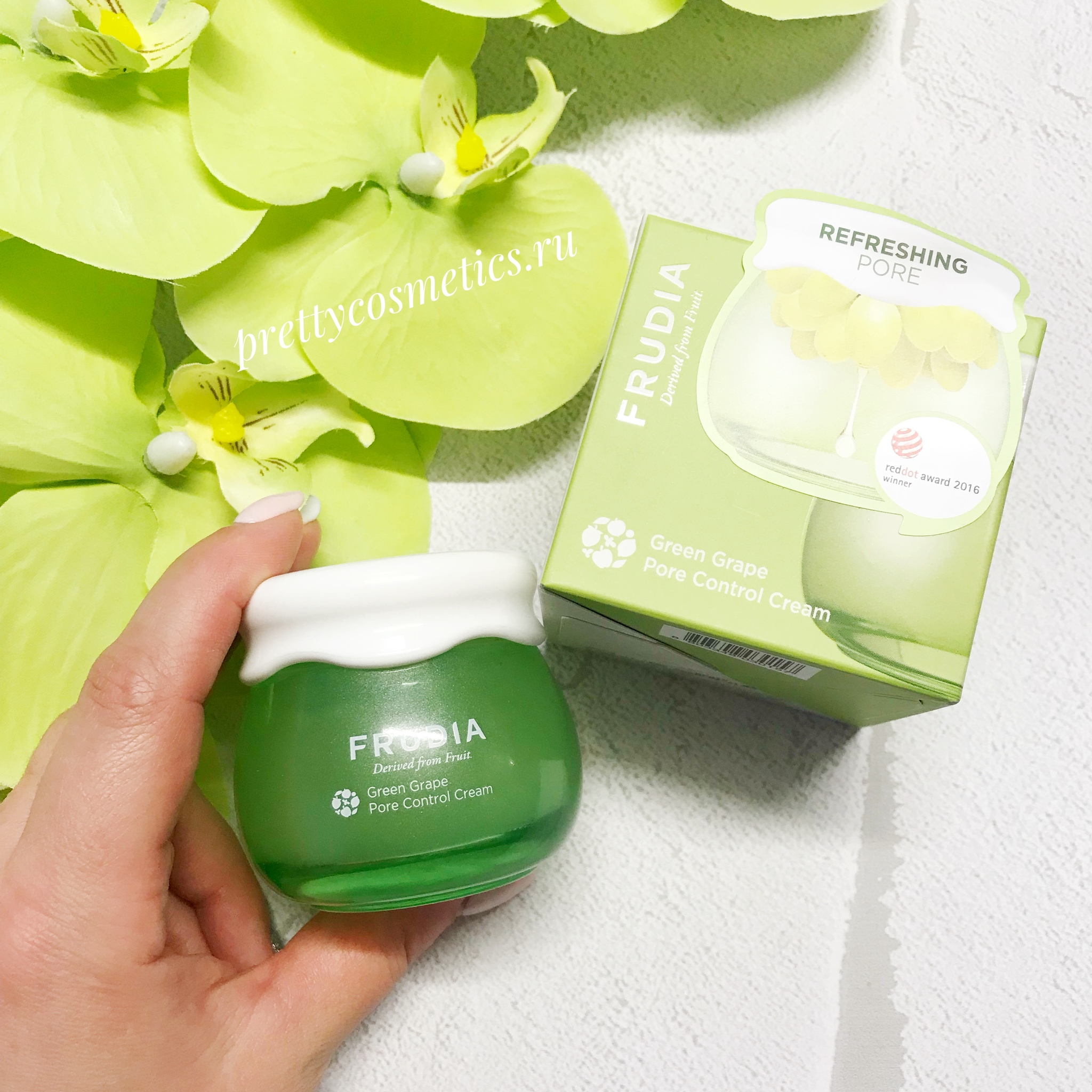 Идеальный крем для жирной кожи? Только крем Frudia Green Grape Pore Control Cream