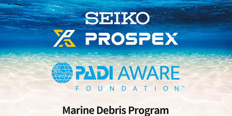 Seiko с PADI и PADI AWARE Foundation: защита океана