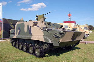 Бронетранспортер БТ-3Ф получил новый боевой модуль Бронетранспортер БТ-3Ф получил новый боевой модуль
