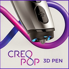 CreoPop - тестирование первой в мире 3D-ручки с холодными чернилами
