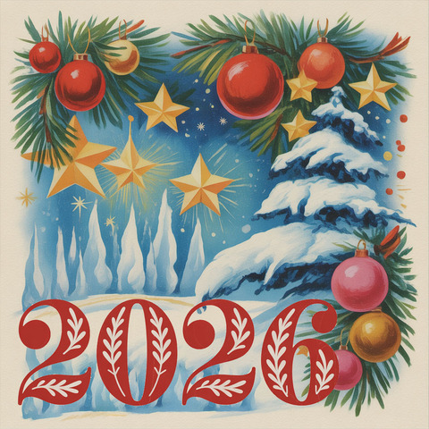 С Новым годом и светлым праздником Рождества, дорогие!