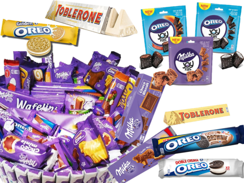 К нам приехал большой ассортимент печений и шоколада Milka, Oreo, Toblerone.