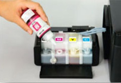 Сравнение цветной фабрики печати Epson с альтернативными решениями: СНПЧ и ДЗК