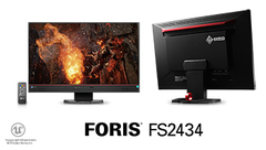 Встречайте – новый игровой монитор EIZO FORIS FS2434 для жанров RTS, MOBA, MMORPG и action-шутеров