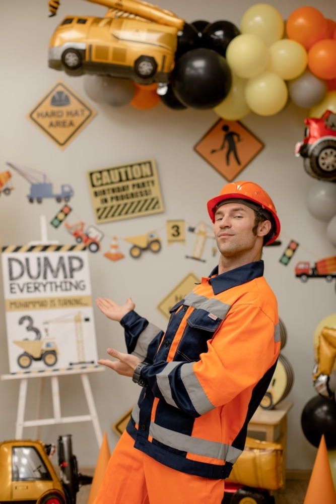 Construction Party for boy