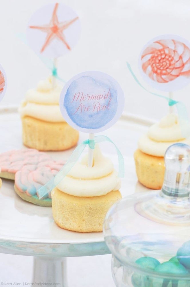 Mermaid Party + 7 бесплатных шаблонов для печати!