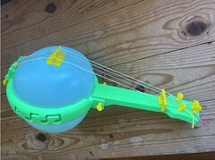 Банджо на воздушном шаре: 3D-печатный инструмент, у которого резонатор надувают