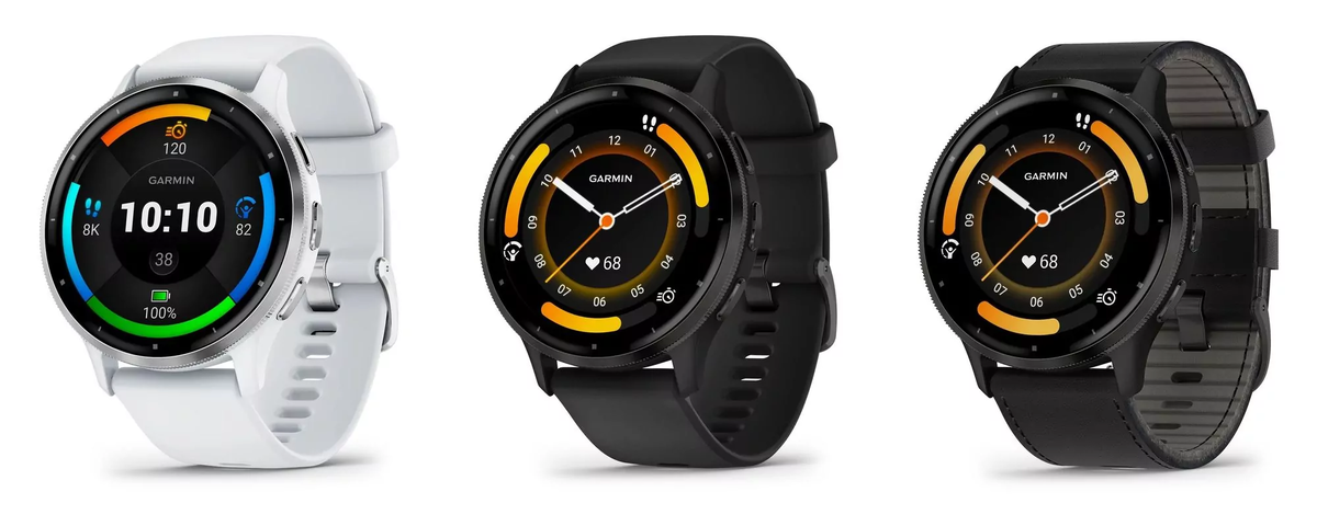 экран часов Garmin с входящим уведомлением из мессенджера