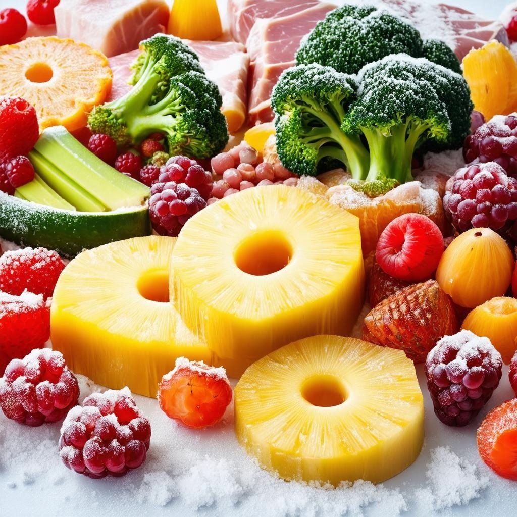 Замороженные продукты и автоклавировние