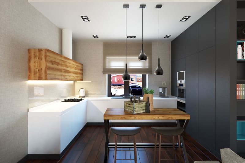 Люстры для кухни в современном стиле (15 фото в реальных квартирах)